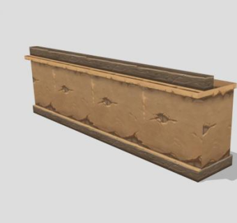 古老石墙SU模型下载_sketchup草图大师SKP模型