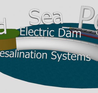 海电气大坝SU模型下载_sketchup草图大师SKP模型