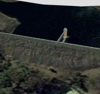 库比水坝SU模型下载_sketchup草图大师SKP模型