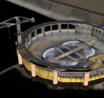 贾蒂鲁胡尔大坝SU模型下载_sketchup草图大师SKP模型