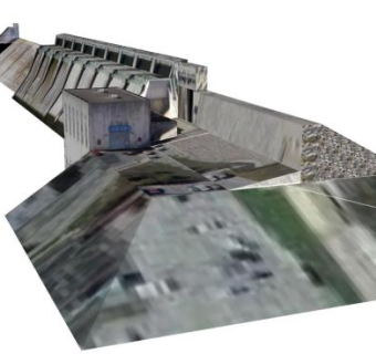 奥斯汀湖的米勒大坝SU模型下载_sketchup草图大师SKP模型