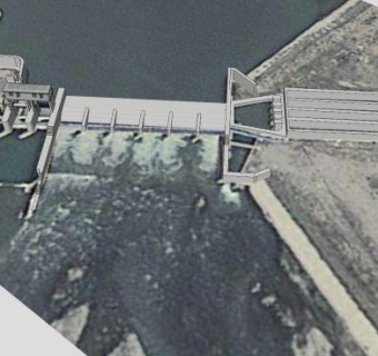 提里菲尼大坝SU模型下载_sketchup草图大师SKP模型