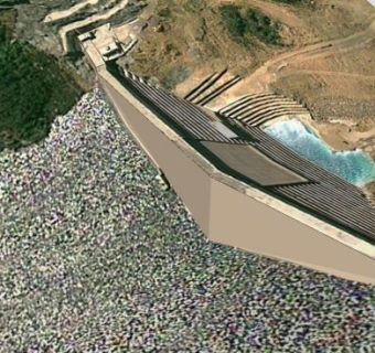 港口坦吉尔大坝SU模型下载_sketchup草图大师SKP模型