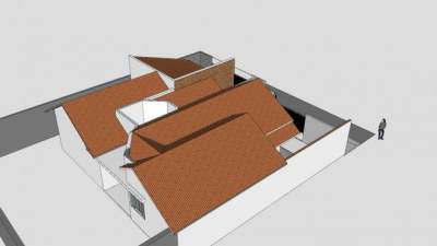 现代房子建筑SU模型下载_sketchup草图大师SKP模型