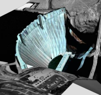 葛兰峡谷大坝SU模型下载_sketchup草图大师SKP模型