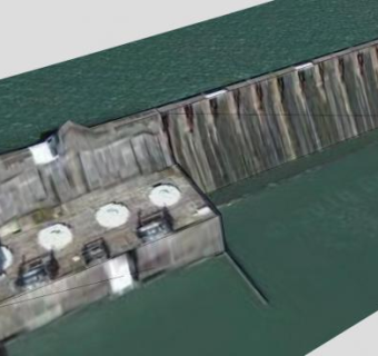 考恩斯福特水电站SU模型下载_sketchup草图大师SKP模型