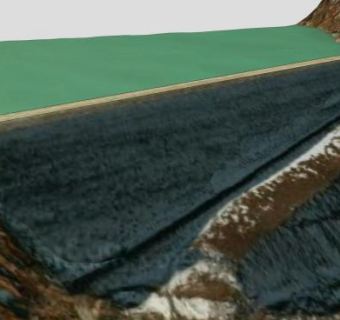 麦塔马克大坝SU模型下载_sketchup草图大师SKP模型