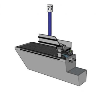 检查车道SKP模型设计图下载_su模型下载 草图大师模型_SKP模型