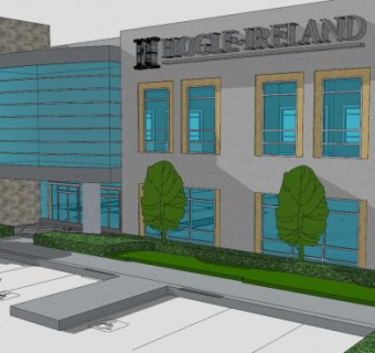 欧文办公室写字楼建筑SU模型下载_sketchup草图大师SKP模型
