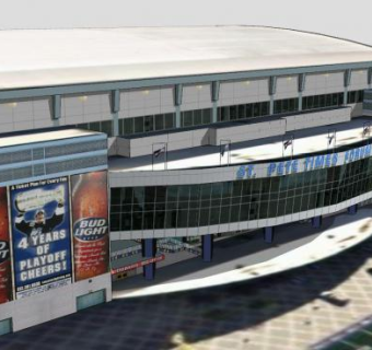 圣皮特城堡建筑时代论坛SU模型下载_sketchup草图大师SKP模型