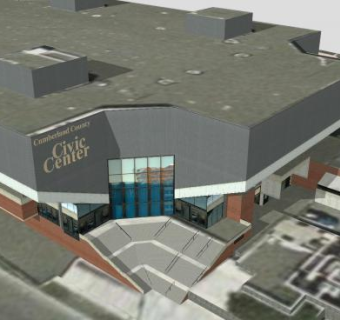 坎伯兰室会议建筑中心SU模型下载_sketchup草图大师SKP模型