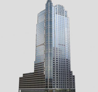 海勒国际大厦建筑SU模型下载_sketchup草图大师SKP模型