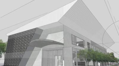 办公实验室建筑SU模型下载_sketchup草图大师SKP模型