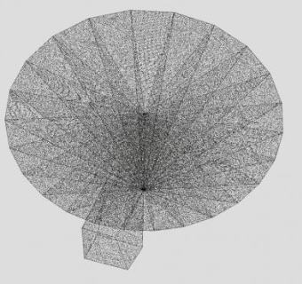 勾花网建筑SU模型下载_sketchup草图大师SKP模型