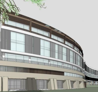 酒店培训会议中心SU模型下载_sketchup草图大师SKP模型