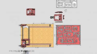 工业数控机床的SU模型_su模型下载 草图大师模型_SKP模型