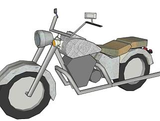 <em>摩托车的</em>SU模型_su模型下载 草图大师模型_SKP模型