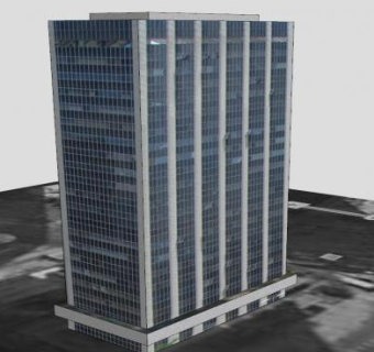 法利亚利马酒店建筑SU模型下载_sketchup草图大师SKP模型