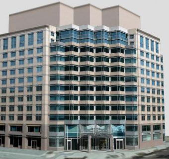 现代大厦办公大楼SU模型下载_sketchup草图大师SKP模型