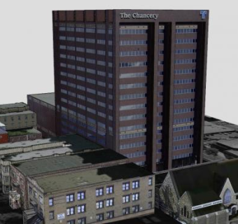 大法官办公室住宅SU模型下载_sketchup草图大师SKP模型