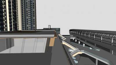 龙光地产龙华项目房地产SU模型下载_sketchup草图大师SKP模型