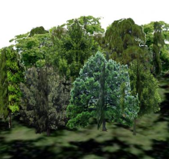 魏玛伊琳公园SU模型下载_sketchup草图大师SKP模型