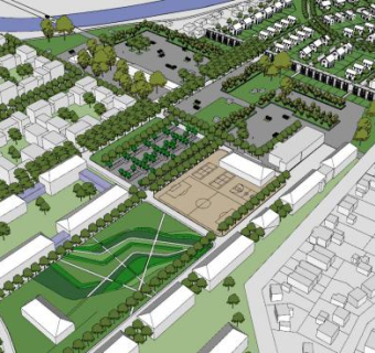 诚市区域住宅建筑SU模型下载_sketchup草图大师SKP模型