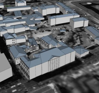 莫斯科建筑博物馆建筑SU模型下载_sketchup草图大师SKP模型