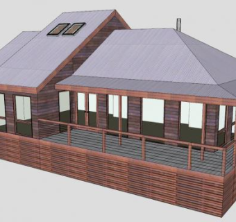 霍斯特和林戴尔公园SU模型下载_sketchup草图大师SKP模型