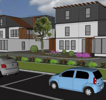 花园独栋别墅建筑SU模型下载_sketchup草图大师SKP模型