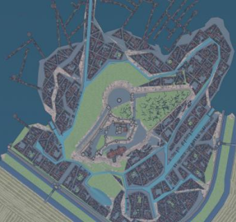 大都市城市建筑SU模型下载_sketchup草图大师SKP模型