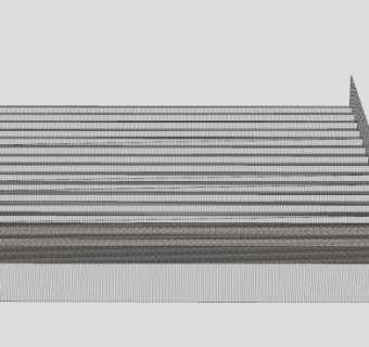 垒球运动比赛看台SU模型下载_sketchup草图大师SKP模型