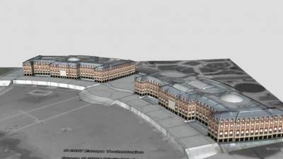 马德普拉塔胜地建筑SU模型下载_sketchup草图大师SKP模型