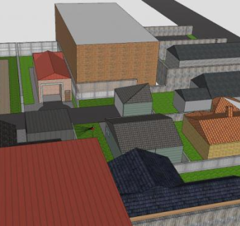 现代商业建筑SU模型下载_sketchup草图大师SKP模型