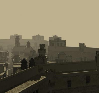 港口城市户外建筑SU模型下载_sketchup草图大师SKP模型