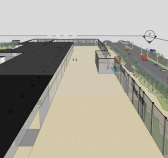 商业商业综合体建筑SU模型下载_sketchup草图大师SKP模型
