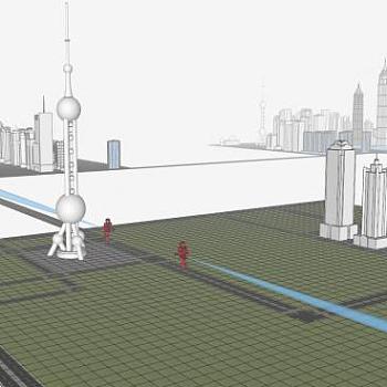 诚市<em>规划建筑</em>SU模型下载_sketchup草图大师SKP模型