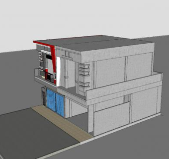 建筑诚市规划SU模型下载_sketchup草图大师SKP模型