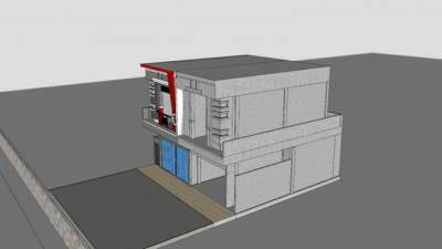 建筑诚市规划SU模型下载_sketchup草图大师SKP模型