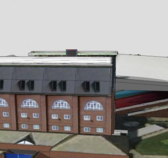 塞尔赫斯特水晶宫建筑SU模型下载_sketchup草图大师SKP模型