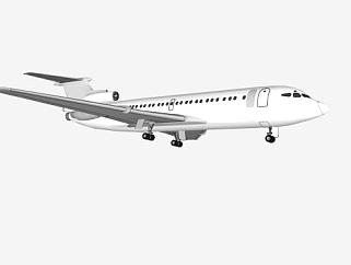 航空飞机的SU模型_su模型下载 草图大师模型_SKP模型