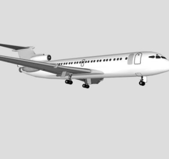 航空飞机的SU模型_su模型下载 草图大师模型_SKP模型
