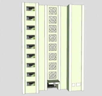 住宅小区建设大楼SU模型下载_sketchup草图大师SKP模型
