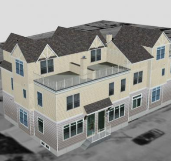 剑桥大学建筑SU模型下载_sketchup草图大师SKP模型