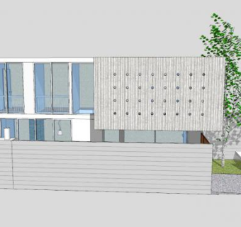 别墅城市规划中心SU模型下载_sketchup草图大师SKP模型