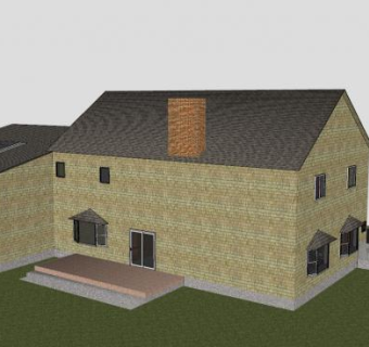 自闭症儿童建筑SU模型下载_sketchup草图大师SKP模型
