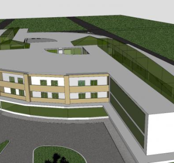 酒店与会所建筑设计SU模型下载_sketchup草图大师SKP模型