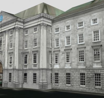 现代学院建筑SU模型下载_sketchup草图大师SKP模型