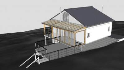 堕落之城住宅别墅SU模型下载_sketchup草图大师SKP模型