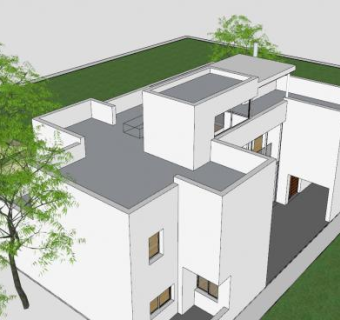 墨西哥之家住宅别墅SU模型下载_sketchup草图大师SKP模型